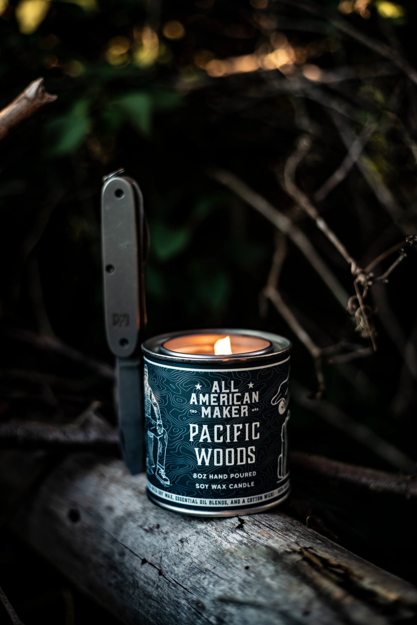 All American Maker Pacific Woods Candle