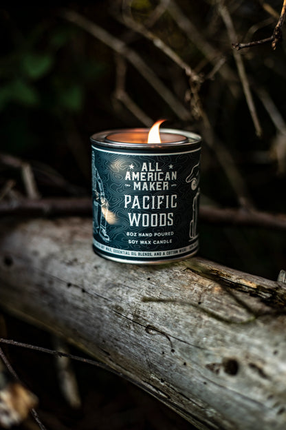 All American Maker Pacific Woods Candle