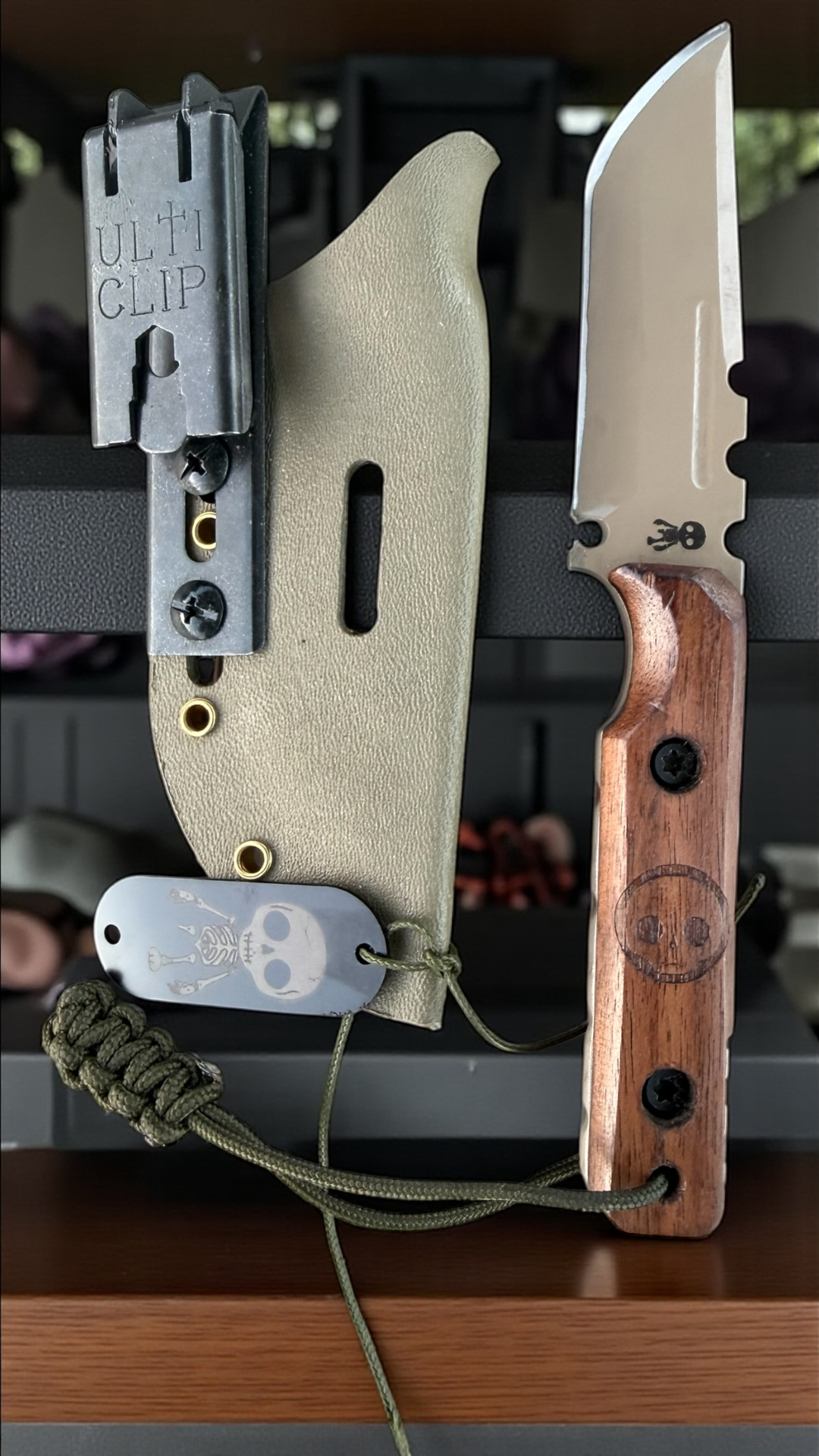 The Squire – Hand-Forged Fixed Blade by Severed Metal Works – Made in Alabama