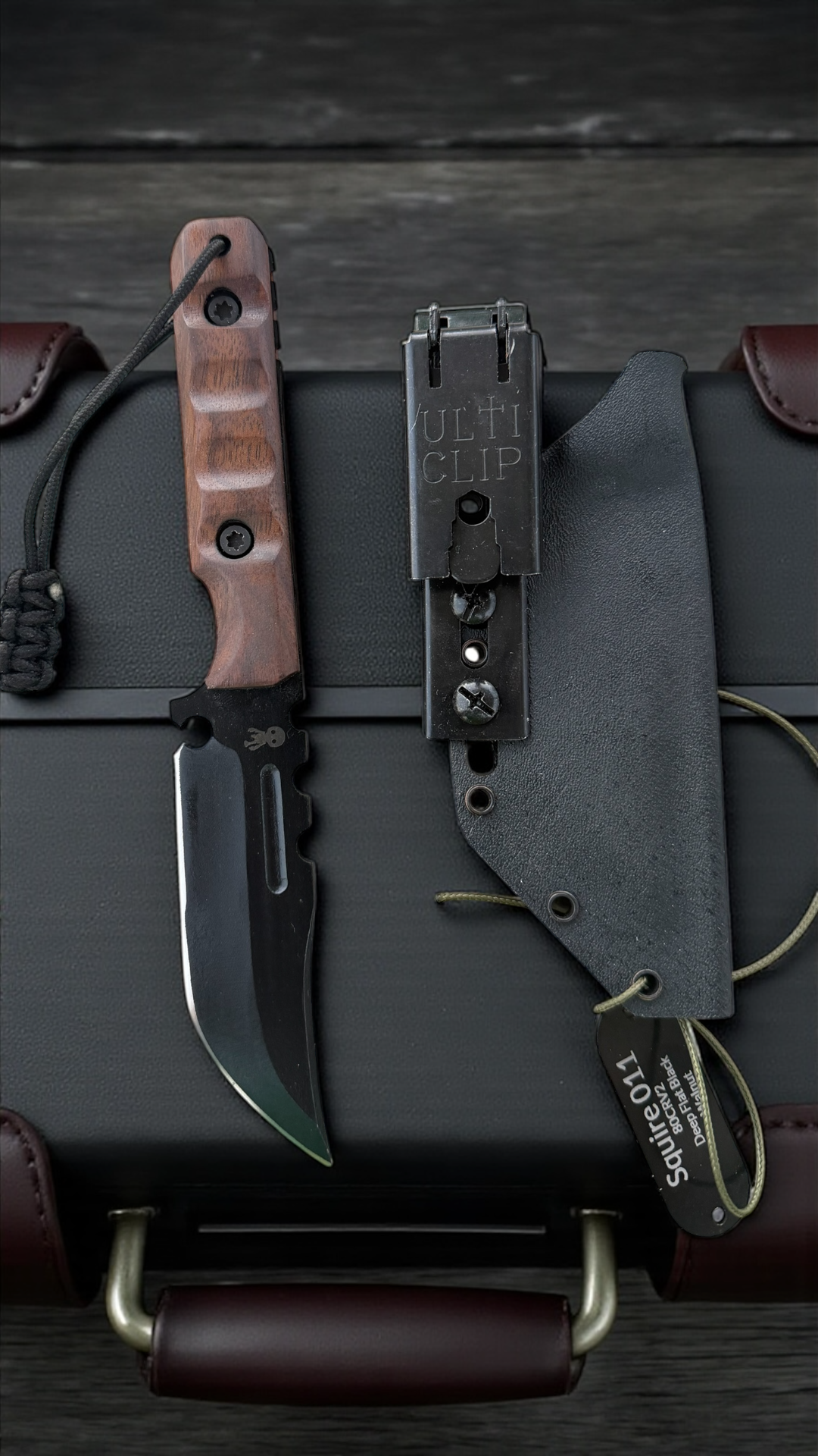 The Squire – Hand-Forged Fixed Blade by Severed Metal Works – Made in Alabama