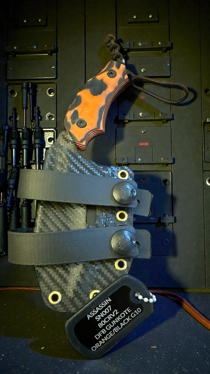 Severed Metal Works Assassin – Double-Edged Persian Dagger, 8670 High-Carbon Steel, Made in USA