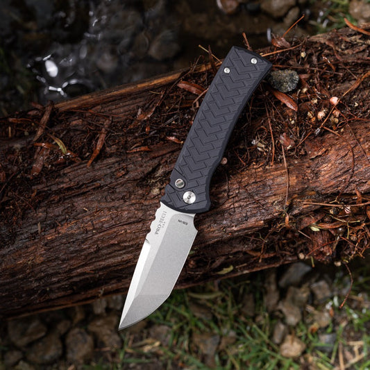 Pro-Tech Redencion Auto - BST26 Tread Black / Stonewash S35vn