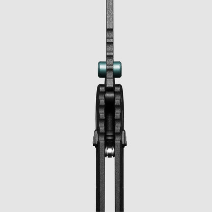 Benchmade Bugout Vapyr 3.25" AXIS Lock – Black Aluminum, MagnaCut Black Cerakote, Taiga Green Accents – Made in USA (534BK)