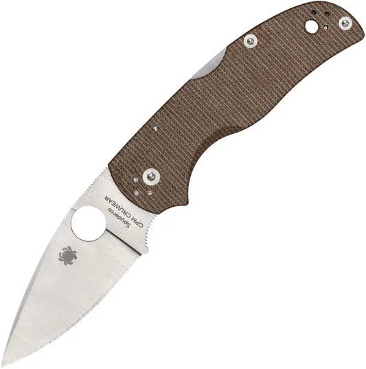 Native 5 Micarta, 3.0″ CPM CruWear Blade, Made in USA (SC41MPCW5)