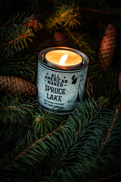 All American Maker Spruce Lake Candle