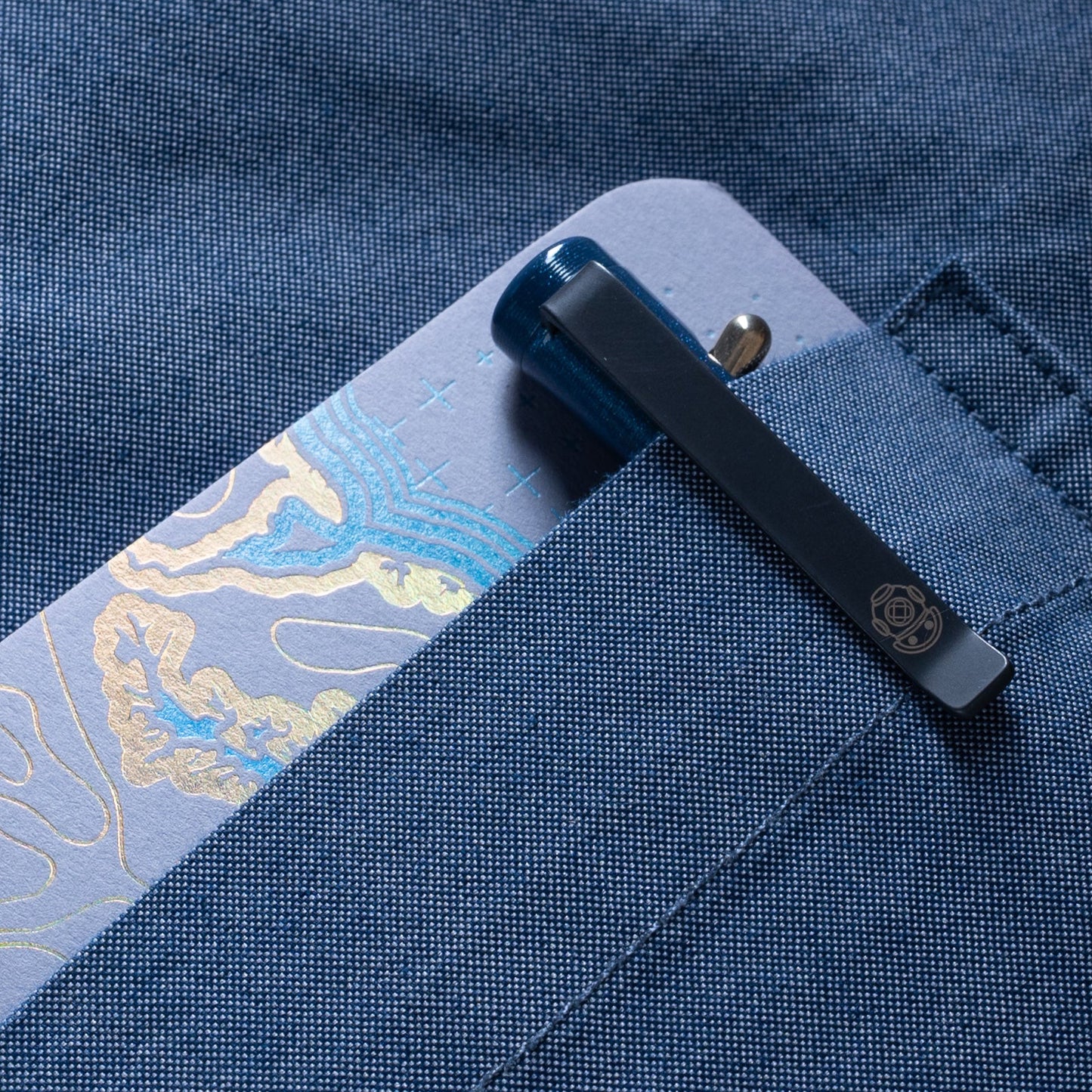 Tactile Turn Deep Sea Switch Pen, Standard Length, Made in Texas