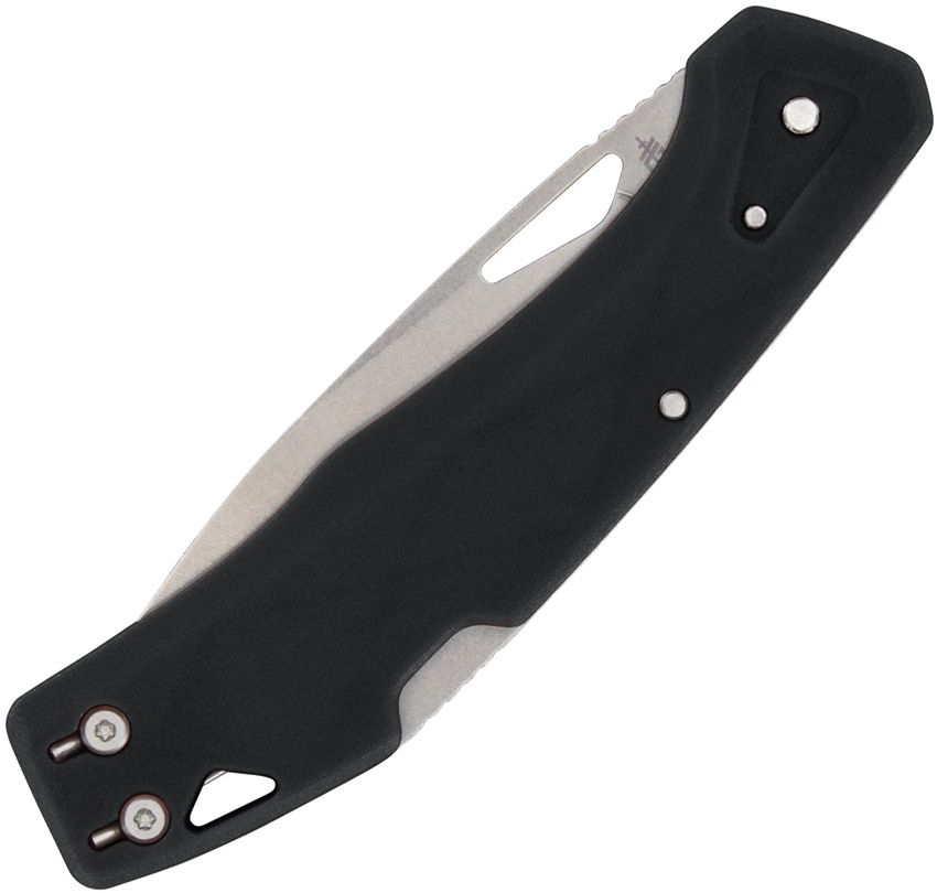 Gerber LST Lockback Black Knife, 2.5″ Drop Point Blade, Lightweight EDC – Made in USA (G46009N)