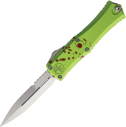 Microtech Hera II Auto Mini D E Black Aluminum, 3.0″ M390MK Blade, Made in USA (MCT1701M10Z)