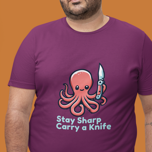 Octo-Sharp T-shirt: Embrace the Edge!