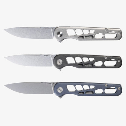Rockwall V2 Flipper – Skeletonized Edition (Blue Ano Slate / Stonewash / Blackwash) Made in USA
