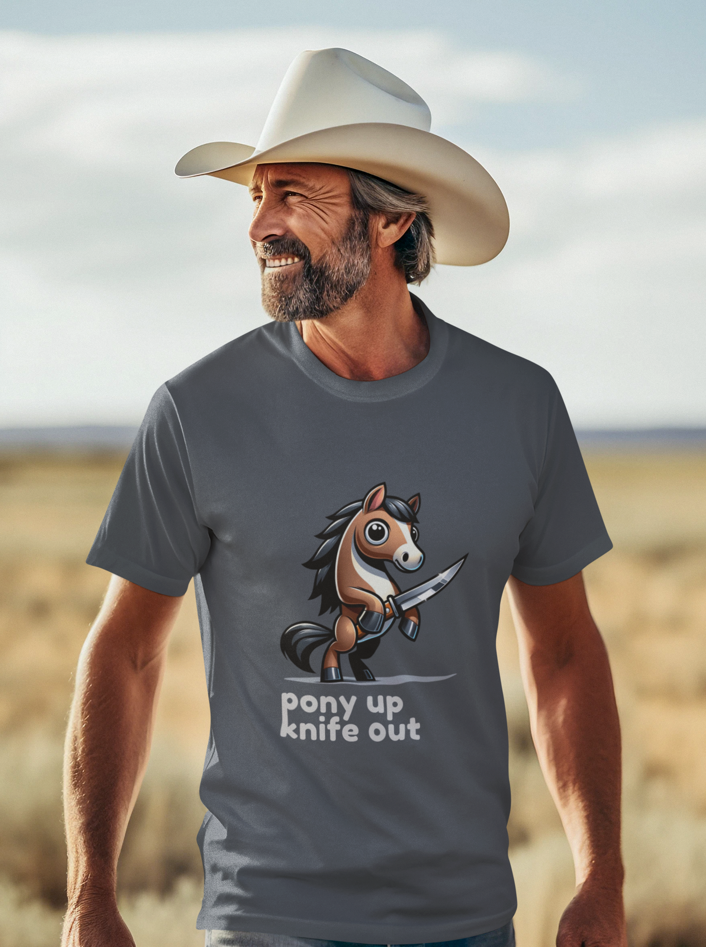 Pony Up, Knife Out: The Sharp Steed Tee